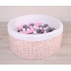 Minky Ballenbak met Ballen 200 st