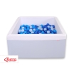 Minky Ballenbak met Ballen 200 st Blauw