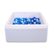 Minky Ballenbak met Ballen 200 st Blauw