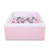 Minky Ballenbak met Ballen 200 st Roze