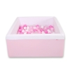 Minky Ballenbak met Ballen 200 st Roze