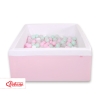 Minky Ballenbak met Ballen 200 st Roze