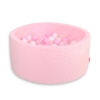 Roze ballenbak met 200 st ballen
