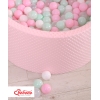 Minky Ballenbak met Ballen 200 st Roze
