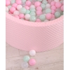 Minky Ballenbak met Ballen 200 st Roze