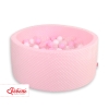 Minky Ballenbak met Ballen 200 st Roze