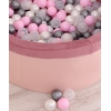 Minky Ballenbak met Ballen 200 st Stofroze
