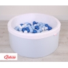Minky Ballenbak met Ballen 4x50 st Blauw