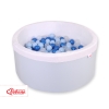 Minky Ballenbak met Ballen 4x50 st Blauw
