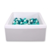Minky Ballenbak met Ballen 4x50 st Grijs