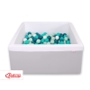 Minky Ballenbak met Ballen 4x50 st Grijs