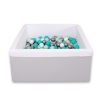Minky Ballenbak met Ballen 4x50 st Grijs