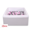 Minky Ballenbak met Ballen 4x50 st Grijs
