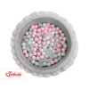 Minky Ballenbak met Ballen 4x50 st Grijs
