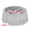 Minky Ballenbak met Ballen 4x50 st Grijs