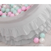 Minky Ballenbak met Ballen 4x50 st Grijs