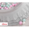 Minky Ballenbak met Ballen 4x50 st Grijs