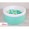 Minky Ballenbak met Ballen 4x50 st Mint