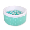 Minky Ballenbak met Ballen 4x50 st Mint