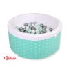Minky Ballenbak met Ballen 4x50 st Mint