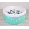 Minky Ballenbak met Ballen 4x50 st Mint