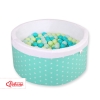 Minky Ballenbak met Ballen 4x50 st Mint