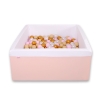 Minky Ballenbak met Ballen 4x50 st Poederroze