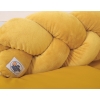 My Sweet Baby Gevlochten Bedbumper voor Babybed 180 cm Geel