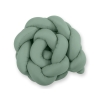 My Sweet Baby Gevlochten Bedbumper voor Babybed 180 cm Pastelgroen