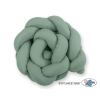 My Sweet Baby Gevlochten Bedbumper voor Babybed 180 cm Pastelgroen
