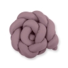 My Sweet Baby Gevlochten Bedbumper voor Babybed 180 cm Pastelviolet