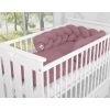 My Sweet Baby Gevlochten Bedbumper voor Babybed 180 cm Pastelviolet