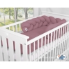 My Sweet Baby Gevlochten Bedbumper voor Babybed 180 cm Pastelviolet