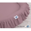 Nest met Volant voor Hangende Klamboe Pastelviolet