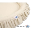 Nest met Volant voor Klamboesluier Beige