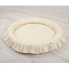 Nest met Volant voor Klamboesluier Beige