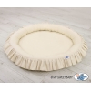 Nest met Volant voor Klamboesluier Beige