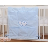 Opbergtas voor Ledikant - Harten Blauw
