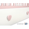 Pastelroze Kinderbed 120x60 cm met Lade - Lorenzo III MAXI