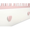 Pastelroze Kinderbed 120x60 cm met Lade - Lorenzo III MAXI