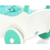 Poppenwagen Hout Mint Wit