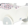 Poppenwagen Hout Wit Grijs