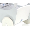 Poppenwagen Hout Wit Grijs