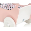 Poppenwagen Hout Wit Poederroze