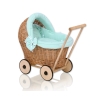 Poppenwagen Rotan Mint