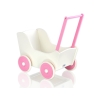 Poppenwagen van Hout Wit
