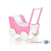 Poppenwagen van Hout Wit