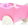 Poppenwagen van Hout Wit