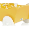 Poppenwagen van Hout Wit Geel