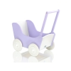 Poppenwagen van Hout Wit Purper